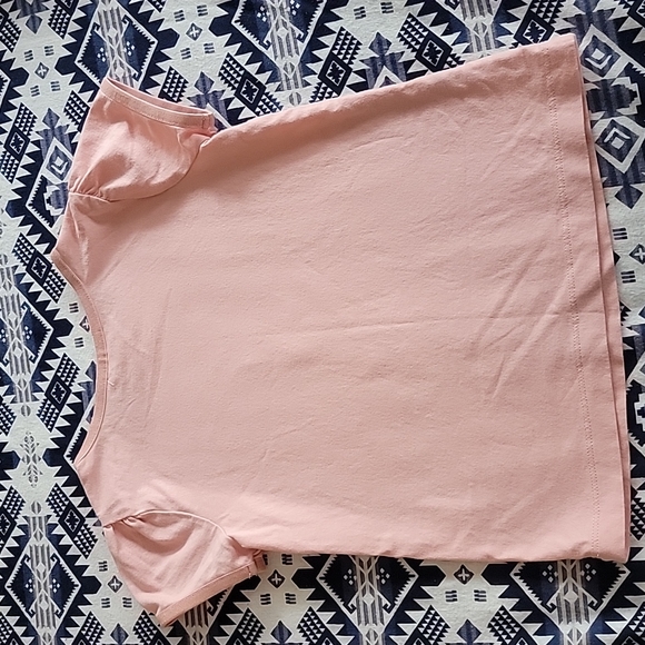 Hanna Andersson Blush with Sparkle Trim Tee - Picture 7 of 8